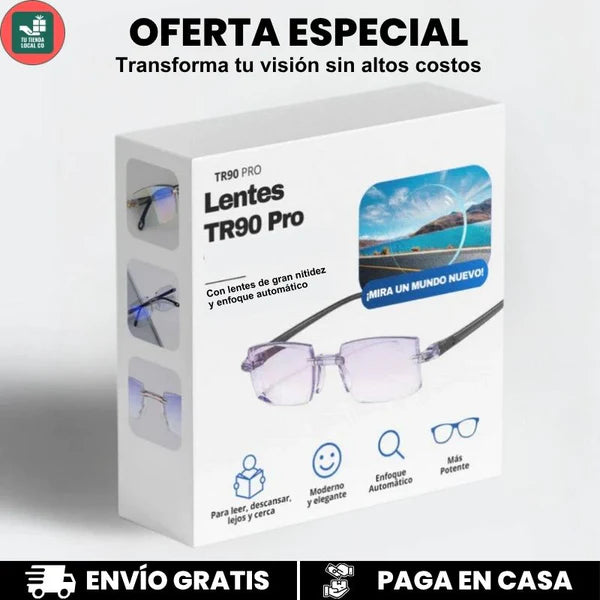 X2 GAFAS MULTIFOCALES INTELIGENTES TR90 CON ZOOM AUTIMATICO, PROTECIÓN DE LUZ AZUL Y EFECTO FOTOCROMÁTICO +2.5 +2.0 +1.5
