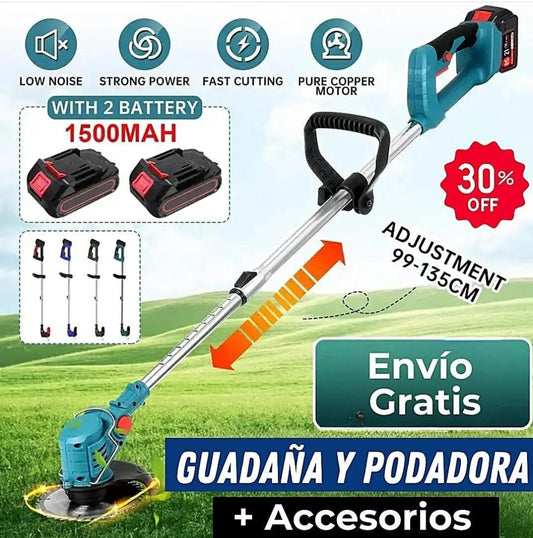 PODADORA INALAMBRICA PRO 800X|LA REVOLUCIÓN PARA TU JARDÍN🔥